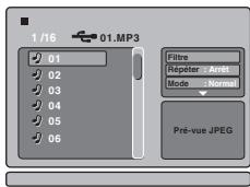 TOSHIBA XD-E600 - Connexion d'un disque flash USB - 2