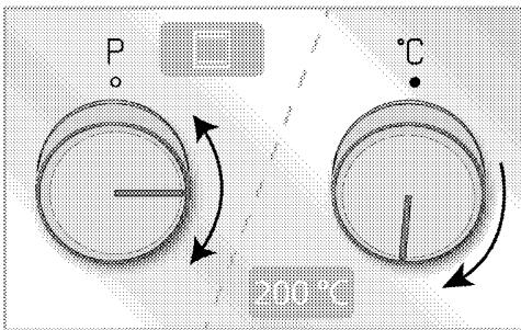 BEKO BBIM18301XFPE - Cuisson manuelle pour la sélection de la température et de la fonction de cuisson du four - 1