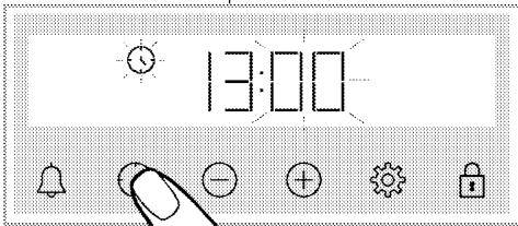BEKO BBIM18301XFPE - Modification de l'heure du jour - 2