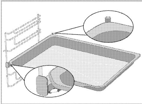 BEKO BBIM18301XFPE - Mise en place appropriée de la grille métallique et du plateau sur les rails téléscopiques Modèles à étagères grillagées et rails téléscopiques - 2
