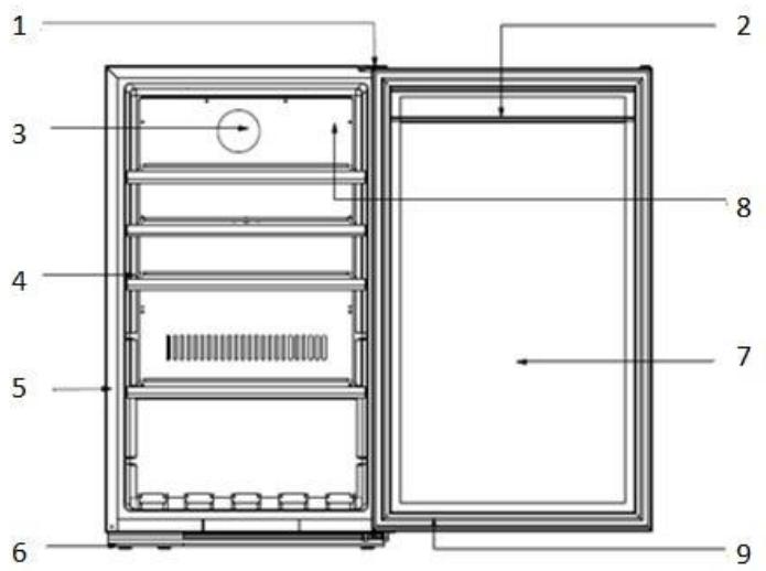 DARTY CD56B1 - Description de l'appareil - 1