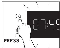 ROSIERES RO6SSTB3YTBN - Set time - Régler le temps - 8