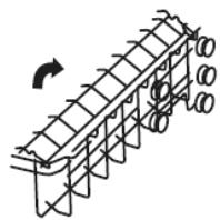 THOMSON THBIDW45DFULLSLID - FOLDING THE CUP RACK - 1
