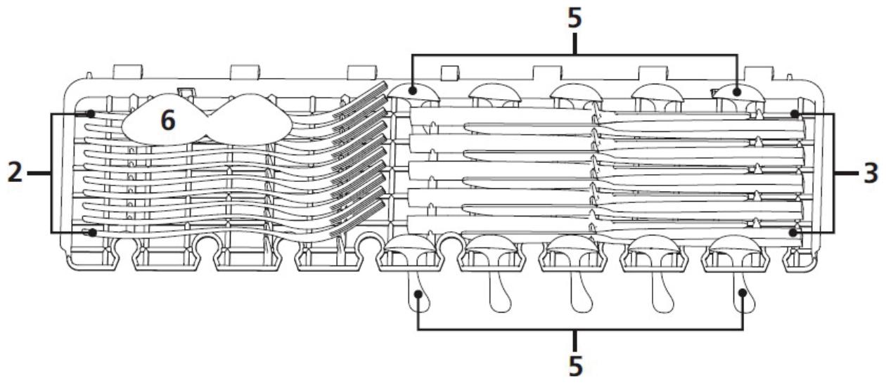 THOMSON THBIDW45DFULLSLID - Carregar o所提供 e o cesto para talheres - 1