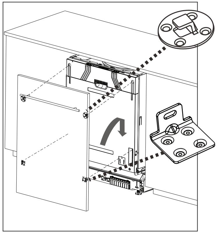 THOMSON THBIDW45DFULLSLID - Levelling Your Dishwasher - 5