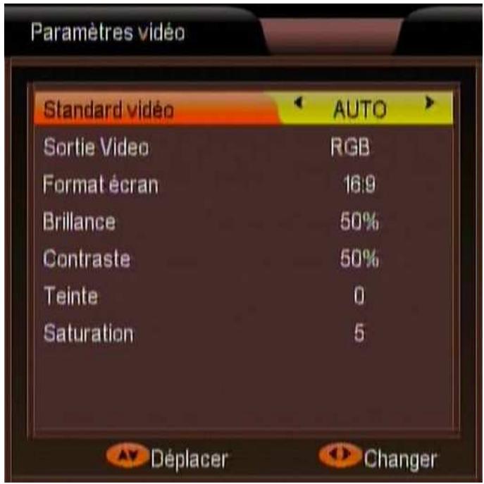 VISIOSAT TVS 5500 FREE TO AIR - Iv.2 réglage du format du téléviseur - 1
