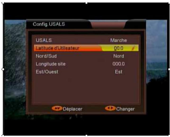 VISIOSAT TVS 5500 FREE TO AIR - V.4 configuration moteur (DiSEqC1.2) - 2
