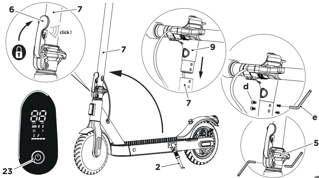 DARRYOCEAN DRIVETROTTINETTEE5 - ASSEMBLING THE E-SCOOTER - 1