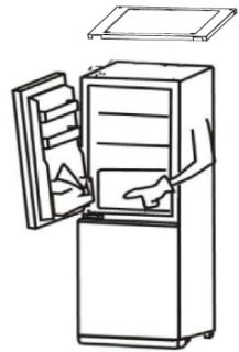 PROLINE PLC235WHPLC235SL - INVERSION DES PORTES - 5