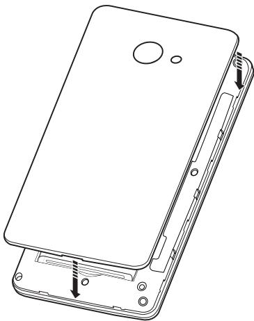 ACER Z220 - Installer une carte SIM ou une carte microsd - 3