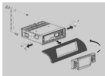 TAKARA GPV1004 - Enlever la FACADE - 2