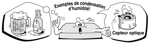 TOSHIBA DVD SP-P30 DT - Remarque sur la condensation d'humidité - 1