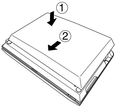 TOSHIBA DVD SP-P30 DT - Fixation de la batterie - 2