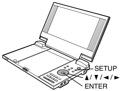 TOSHIBA DVD SP-P30 DT - Personnalisation des réglages de fonction - 1