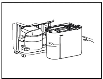 WHIRLPOOL DE20W5252 - Vidange de l'eau - 1