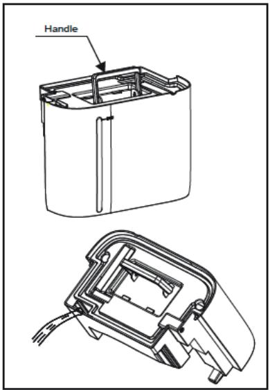 WHIRLPOOL DE20W5252 - Retirez le séau d'eau - 1
