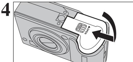 FUJIFILM FinePixE500 - Comment utiliser les piles - 4