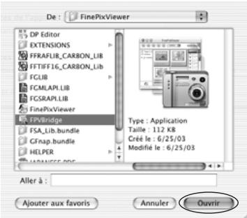FUJIFILM FinePixE500 - Installation sur un mac OS x - 6