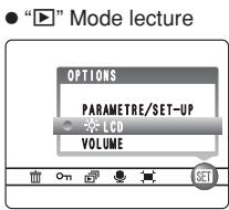 FUJIFILM FinePixE500 - Reglage de la luminosite du moniteur LCD / reglage du volume - 5