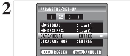 FUJIFILM FinePixE500 - Correction de la DATE et de l'heure / changement de l'ordre de la DATE - 3