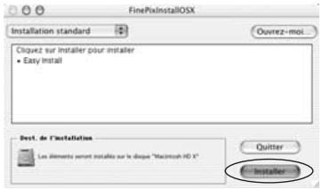 FUJIFILM FinePixE500 - Installation sur un mac OS x - 3