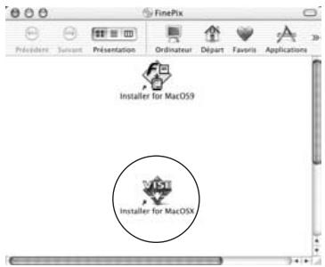 FUJIFILM FinePixE500 - Installation sur un mac OS x - 1