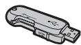 FUJIFILM FinePixE500 - Lecteur USB de carte xD-Picture Card™ dpc-ud1 - 1