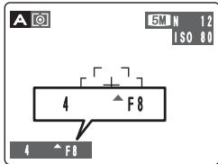FUJIFILM FinePixE500 - Réglage d'ouverture - 2