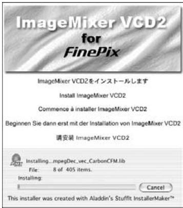 FUJIFILM FinePixE500 - Installation sur un mac OS x - 4
