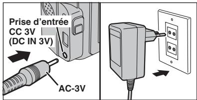 FUJIFILM FinePixE500 - Utilisation de l'adaptateur secteur (vendu séparément) - 1
