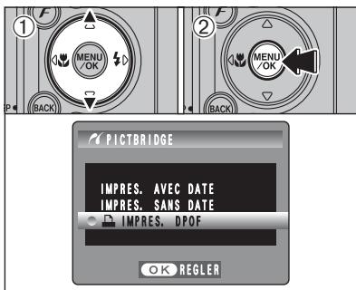 FUJIFILM FinePixE500 - Configuration des images pour l'impression pictbridge - 4