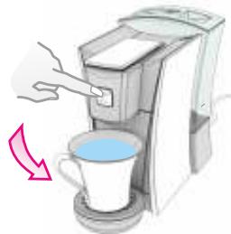 DELONGHI SPECIAL T390.F - Installation du premier filtre à eau et rinceage - 4