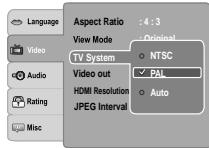 TOSHIBA SD 581 - Système de la TV - 1