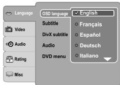 TOSHIBA SD 581 - Détails des réglages - 2
