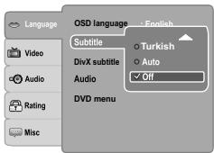 TOSHIBA SD 581 - Sous-titres - 2