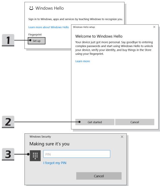 MSIPC PRESTIGE PS42 8RB-428FR - Comment configurer l'authentication par empreintes digitales de Windows Hello - 4