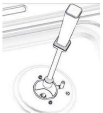 TRIOMPH TFM660IX - Remplacement des injecteurs sur la table de cuisson: - 1