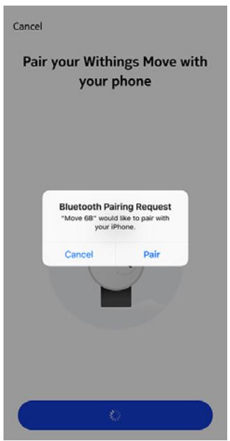 WITHINGS Move - J'ai déjà un compte health mate - 3