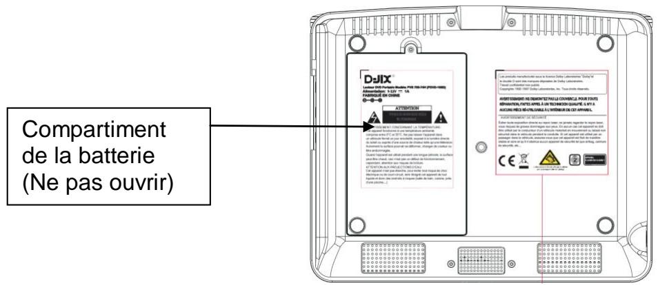 D-JIX PVS705-79 - Utilisez la batterie intégrée. - 1