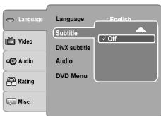 TOSHIBA SD-5010 - Sous-titre - 1