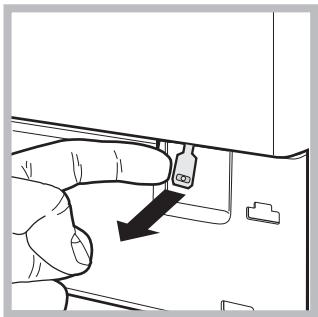 HOTPOINT ARMXXF145 - Ouverture manuelle de la porte hublot - 3