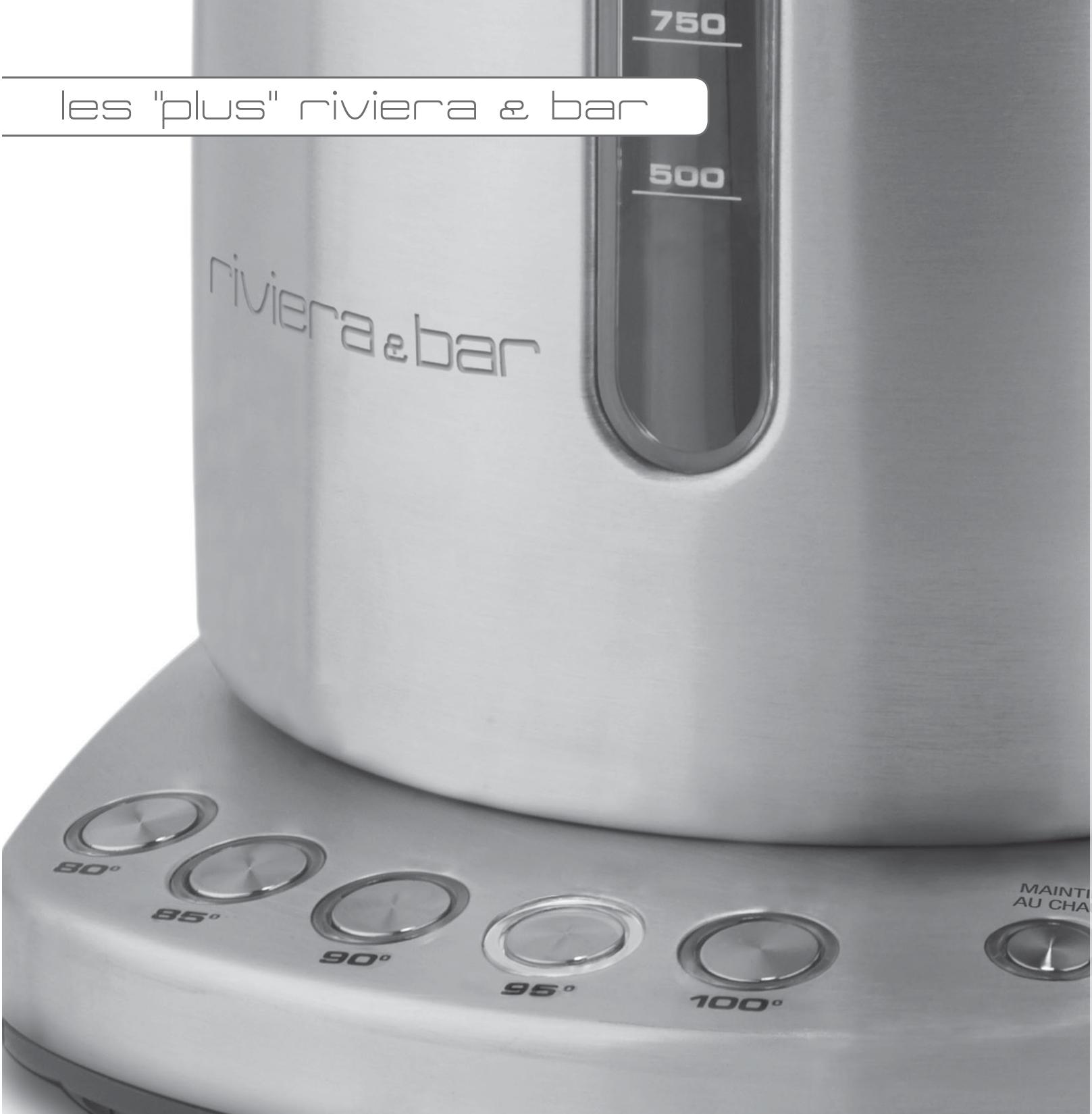 RIVIERA ET BAR QD 864 A IX MULTI T - les "plus" riviera & bar - 1