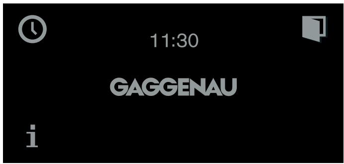 GAGGENAU BS485-110 - Appeler le menu minuterie - 1