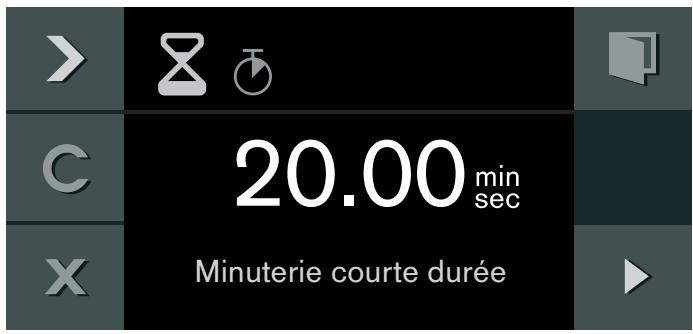 GAGGENAU BS485-110 - Réglage de la minuterie courte durée - 1