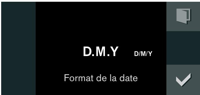 GAGGENAU BS485-110 - Réglage du format de la date - 1