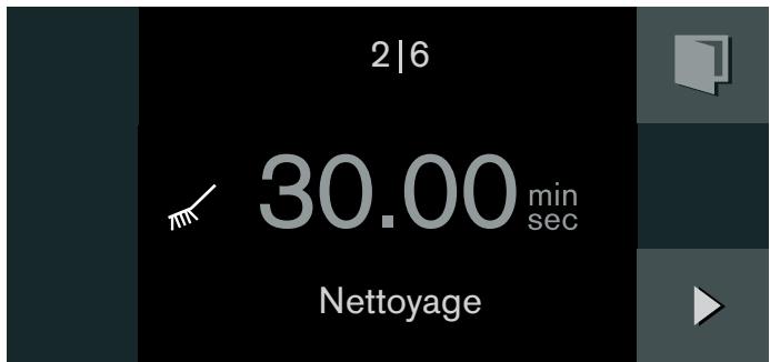 GAGGENAU BS485-110 - Lancer le programme de nettoyage - 1