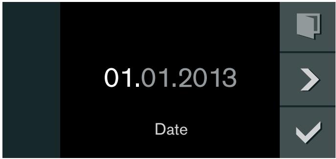 GAGGENAU BS485-110 - Réglage de la date - 1