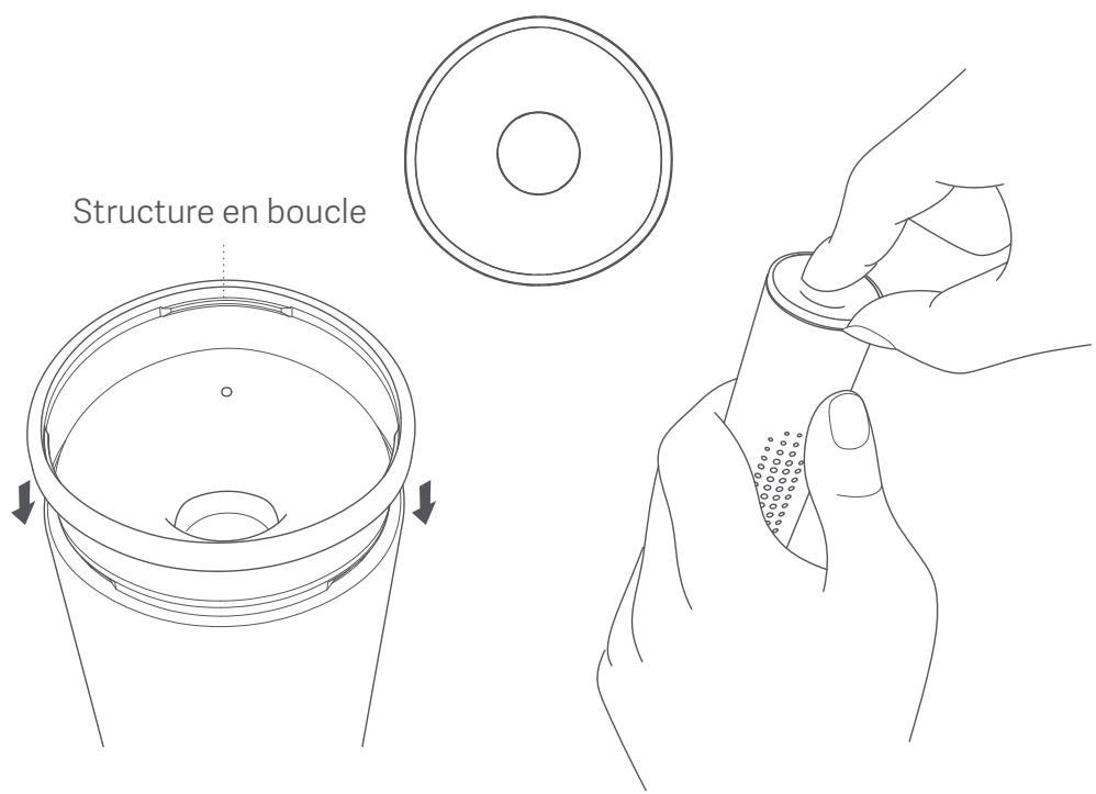 Xiaomi BROSSEADENTSMITOOTHBRUSH T500 - Installez et remplacez l'anneau de couleur. - 1