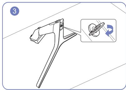 SAMSUNG C27R504FHP - Fixation du socle - 5