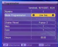 VISIOSAT TVT 100 - Mise en veille automatique : - 2